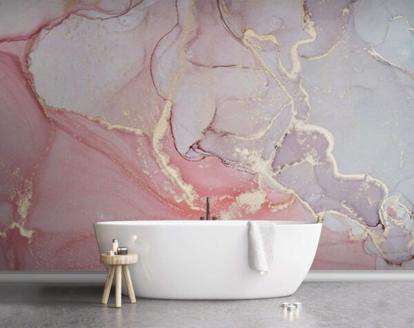 Abstract pastel swirling colors pattern Wall murals Abstract pastel swirling colors pattern