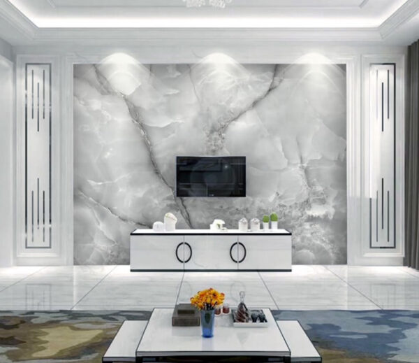 Marble texture with subtle veins Wall murals Marble texture with subtle veins