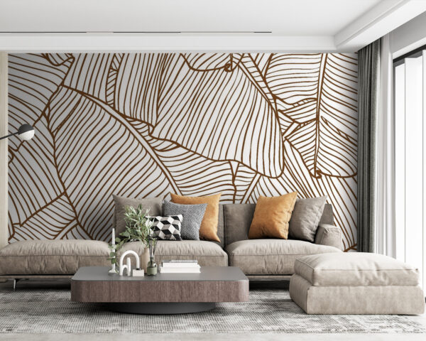 Natural elegance in detailed patterns Wall murals Natural elegance in detailed patterns