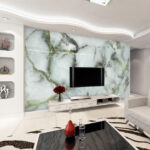 Wall murals Textured stone with subtle patterns