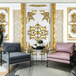 Wall mural Opulent Elegance in Ornate Decorations