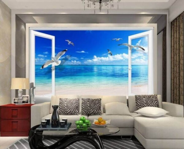 Bird flying in the sky Wall murals Bird flying in the sky