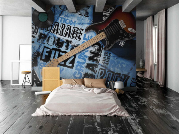 Rock and roll dreams unleashed Wall murals Rock and roll dreams unleashed