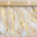 Wall murals Natural abstract marble texture design.