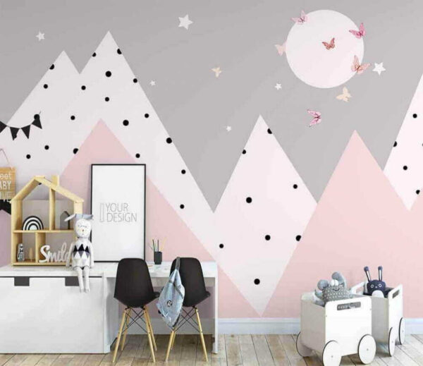 Group of butterflies flying in a circle Wall murals Group of butterflies flying in a circle
