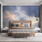 Wall murals Cloud in the sky