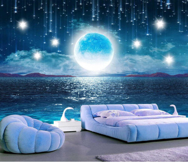 Bright sun in the sky Wall murals Bright sun in the sky
