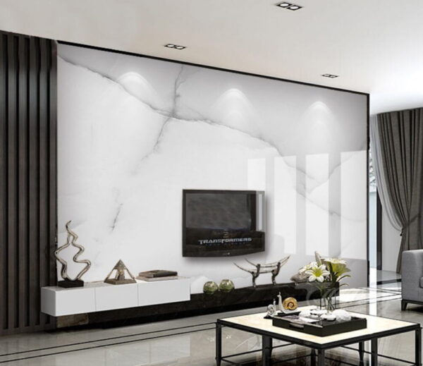 Textured white marble surface design Wall murals Textured white marble surface design
