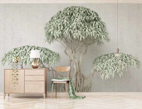 Tree with many branches Wall murals Tree with many branches