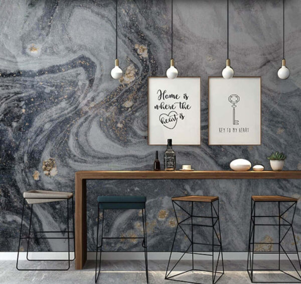 Artistic patterns in marble textures Wall murals Artistic patterns in marble textures