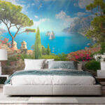 Wall murals Bird flying in the sky