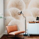 Wall murals Pattern of circles and lines
