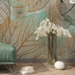 Wall murals Delicate patterns of nature’s design