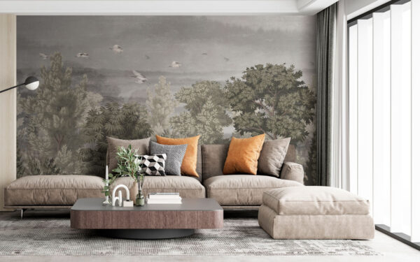 Bird flying in the sky Wall murals Bird flying in the sky
