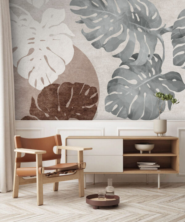 Natural patterns in muted tones Wall murals Natural patterns in muted tones