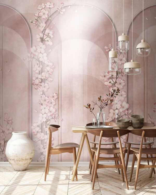 Wallpaper with flowers Wall murals Wallpaper with flowers