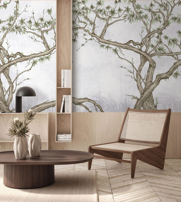 Tree with many branches Wall murals Tree with many branches