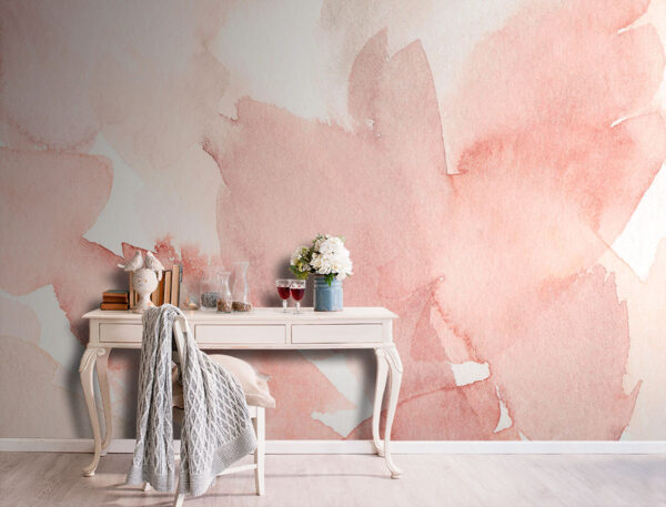 Soft pastel watercolor abstract texture Wall murals Soft pastel watercolor abstract texture