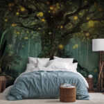 Wall murals Yellow balloon in the air