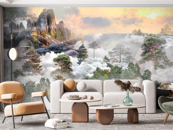 Clouds in the sky Wall murals Clouds in the sky