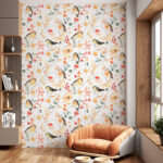 Wall murals Bird on a branch