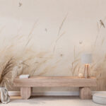 Wall murals Bird flying in the air