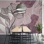 Wall mural Drawing of a flower