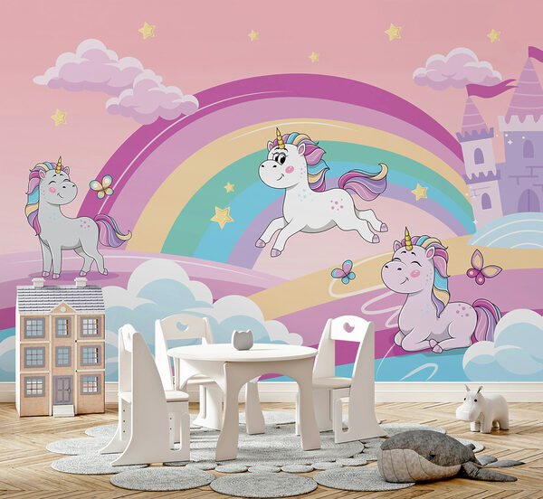 Cartoon of a unicorn Wall murals Cartoon of a unicorn