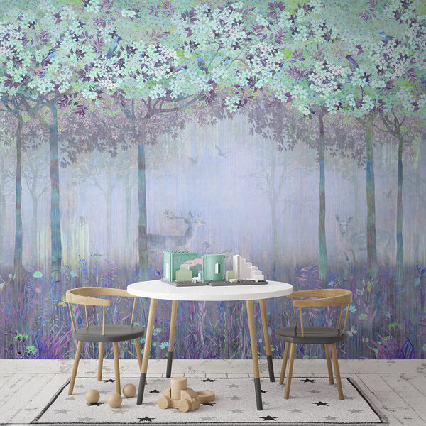 Wall mural Painting of a deer