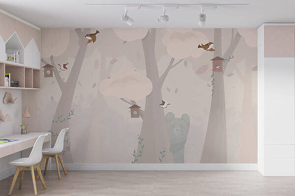 Bird flying in the air Wall murals Bird flying in the air