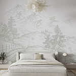 Wall murals Shadow of a dog