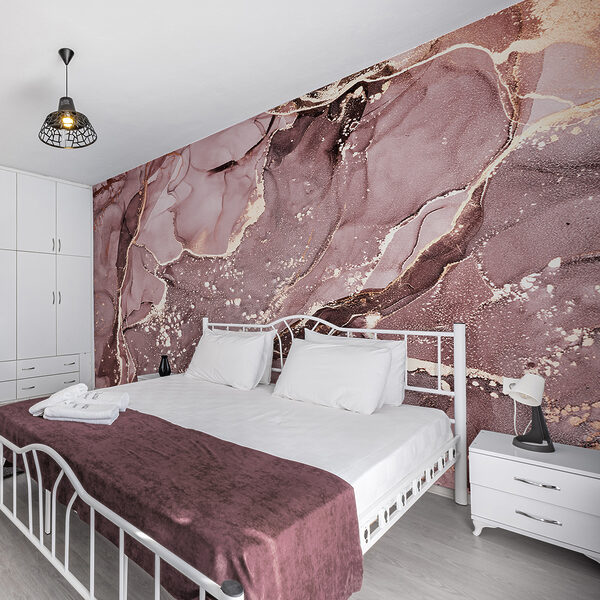 Wall murals Wall murals Abstract pink and brown marble pattern (SKU: u93578v1)