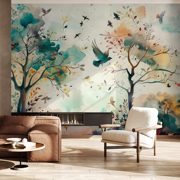 Bird flying in the sky Wall murals Bird flying in the sky
