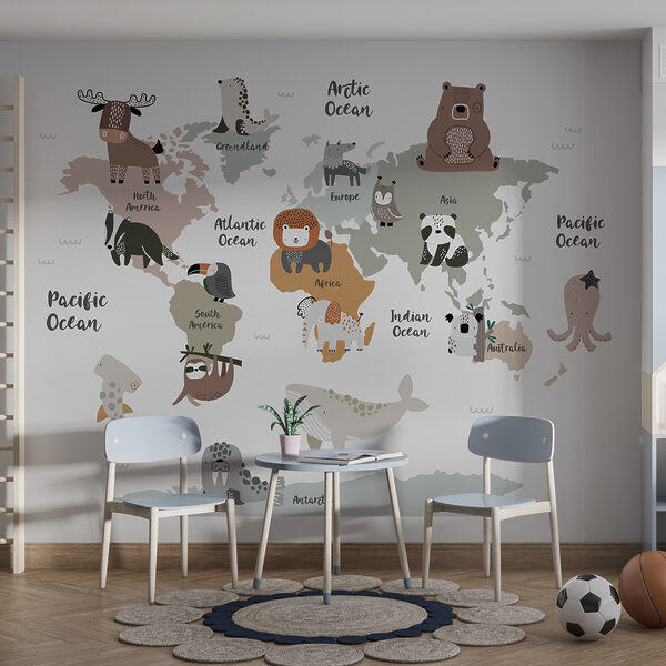 Cartoon of a whale Wall murals Cartoon of a whale