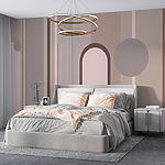 Wall murals Geometric patterns in pastel tones
