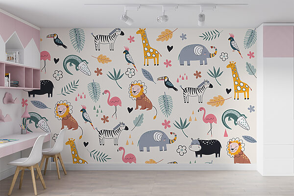 Cartoon of a cow Wall murals Cartoon of a cow