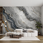 Wall murals Marble texture with elegant swirls.