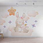 Wall murals Cartoon of a star