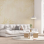 Wall mural Elegant bamboo design on soft background
