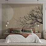 Wall murals Tree with no leaves