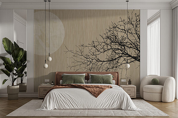 Tree with no leaves Wall murals Tree with no leaves