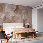 Wall murals Abstract pattern in muted tones