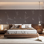 Wall murals Flock of birds flying