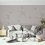 Wall murals Group of birds flying