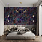 Wall murals Colorful pattern of leaves