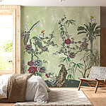 Wall murals Painting of plants and flowers