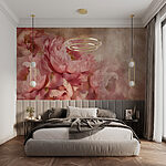 Wall murals Whispers of Pink in Bloom