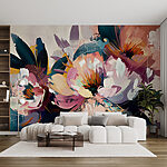 Wall mural Painting of flowers