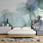 Wall mural Soft hues blending in harmony