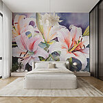 Wall murals Lilies in Bloom: Nature’s Beauty